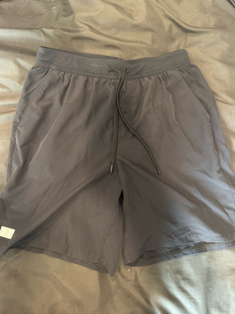 Under Armour Men's Black Athletic Drawstring Shorts